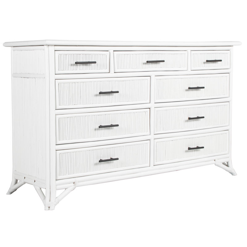 David Francis Furniture Bermuda 9 Drawer Dresser Wayfair
